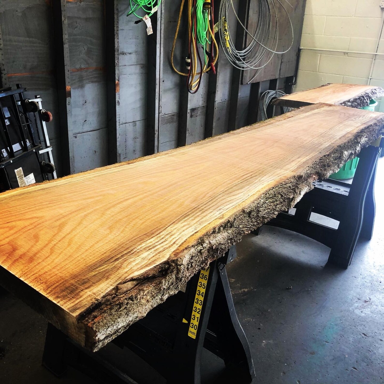 Live edge wood slabs coffee table dining room table rough Etsy
