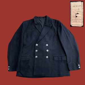 1940s British Firemans Jacket 100% Authentic British - Etsy