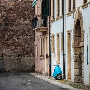 Old Vespa Moped - Fine Art Photograph
