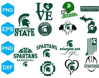 Michigan State Spartans Svg Etsy Michigan State Spartans Svg Etsy