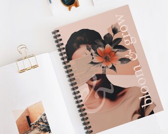 Bloom & Grow - Spiral Notebook - Ruled Line | the perfect gift