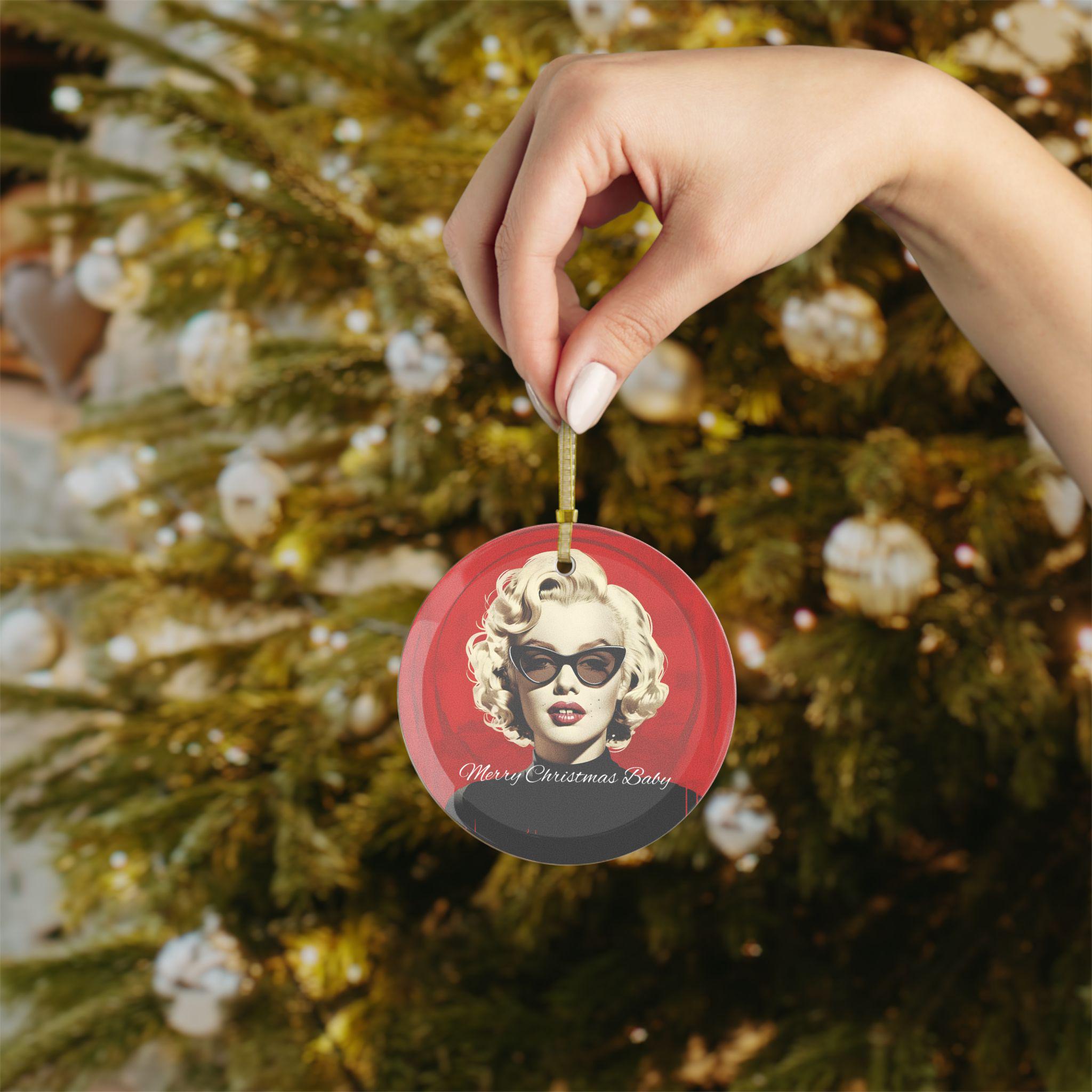 Autocollant Mural Géant Marilyn Minter Merry Merry Christmas Tree - Art Moderne 2007