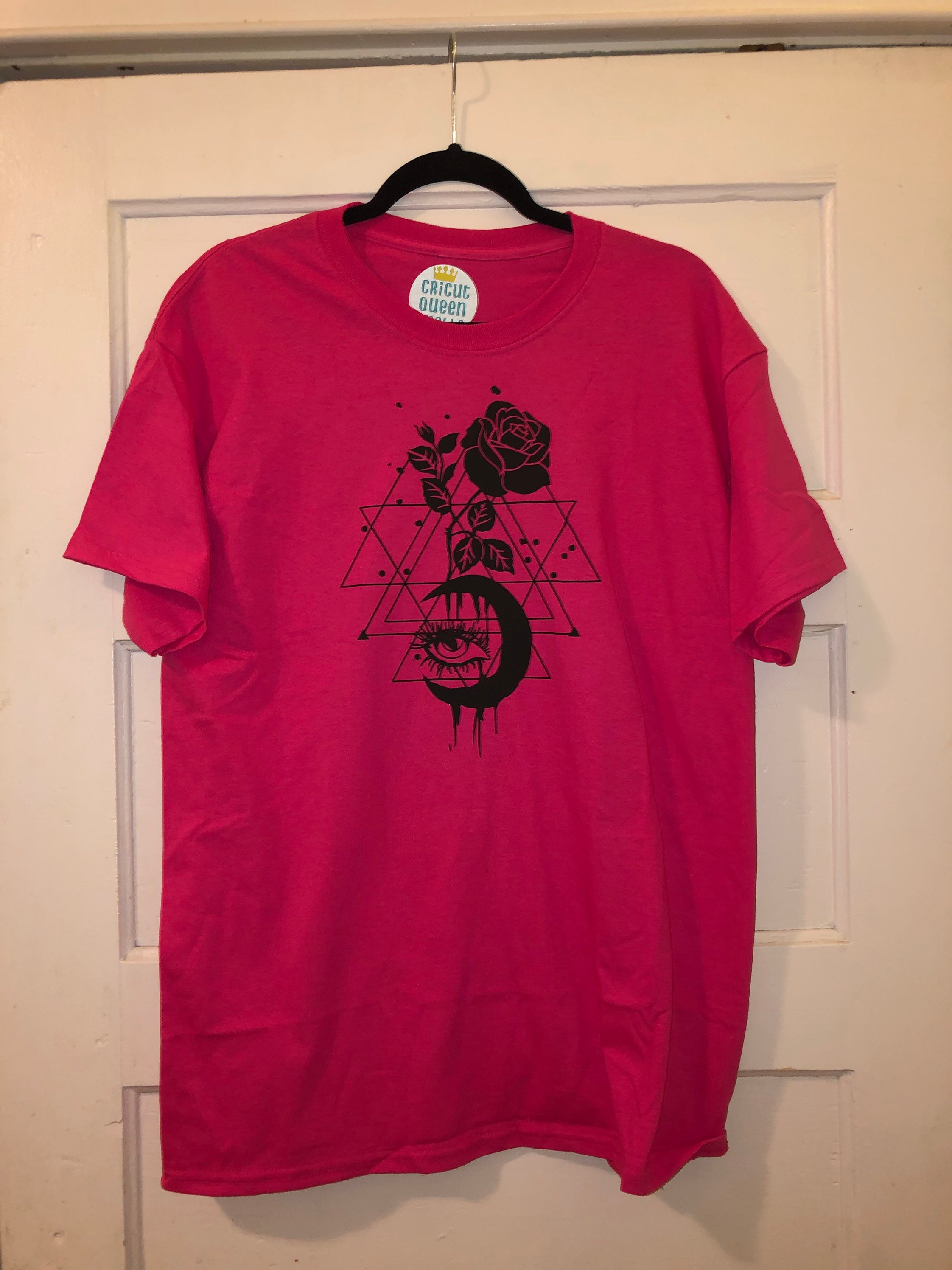 Rose Graphic Tee Etsy