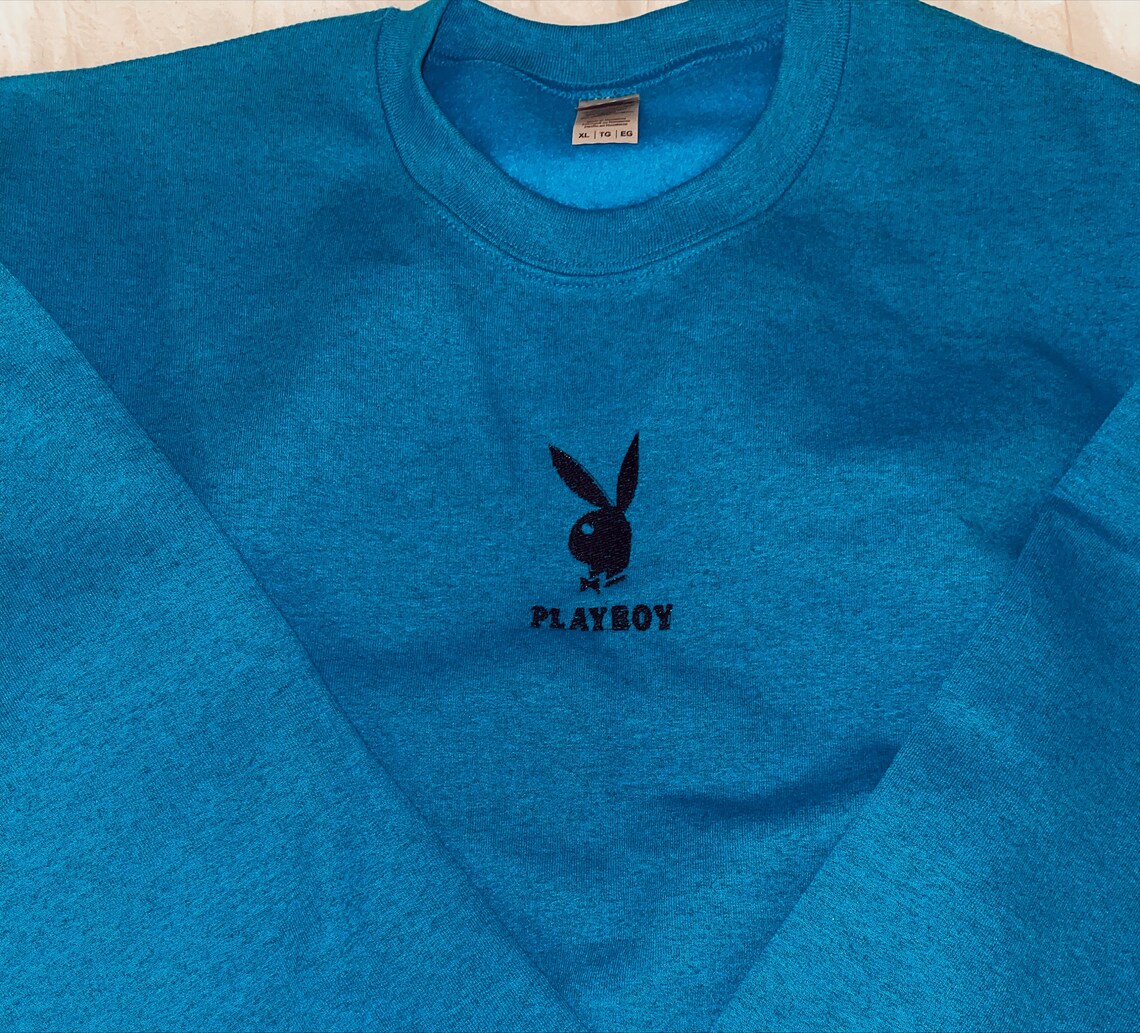 Playboy bunny crewneck | Etsy