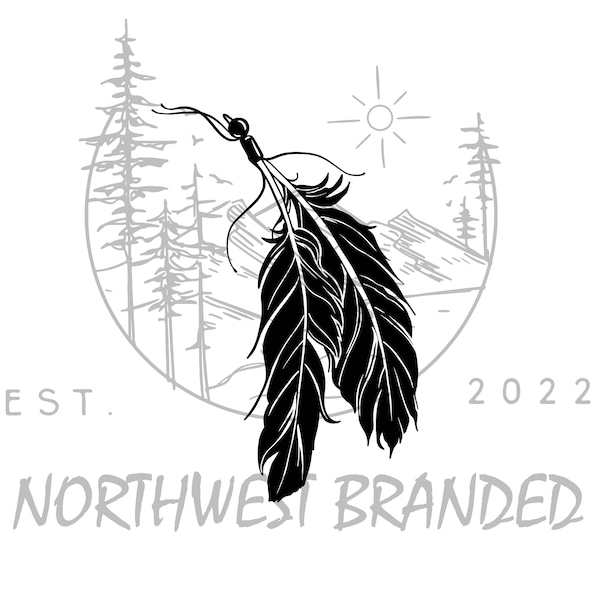 Native American Wall Art, Feather, Native American SVG, Native American PNG, Native Feathers, Feather SVG