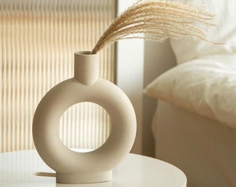 Round Ceramic Vase Etsy Round Ceramic Vase Etsy