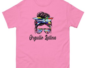 Orgullo Latina Latino Latin American Pride Hispanic Heritage Month Latin Roots American Born Latina Shirt Mexican Shirt Hispanic Shirt