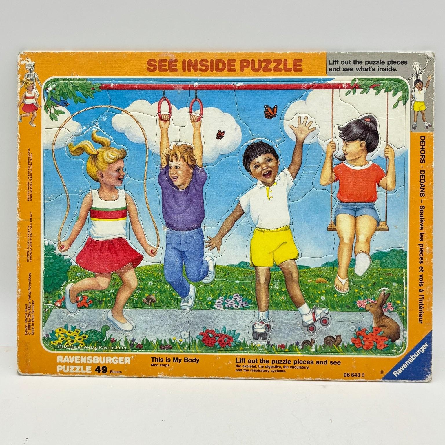 Vintage Ravensburger Puzzle - Etsy
