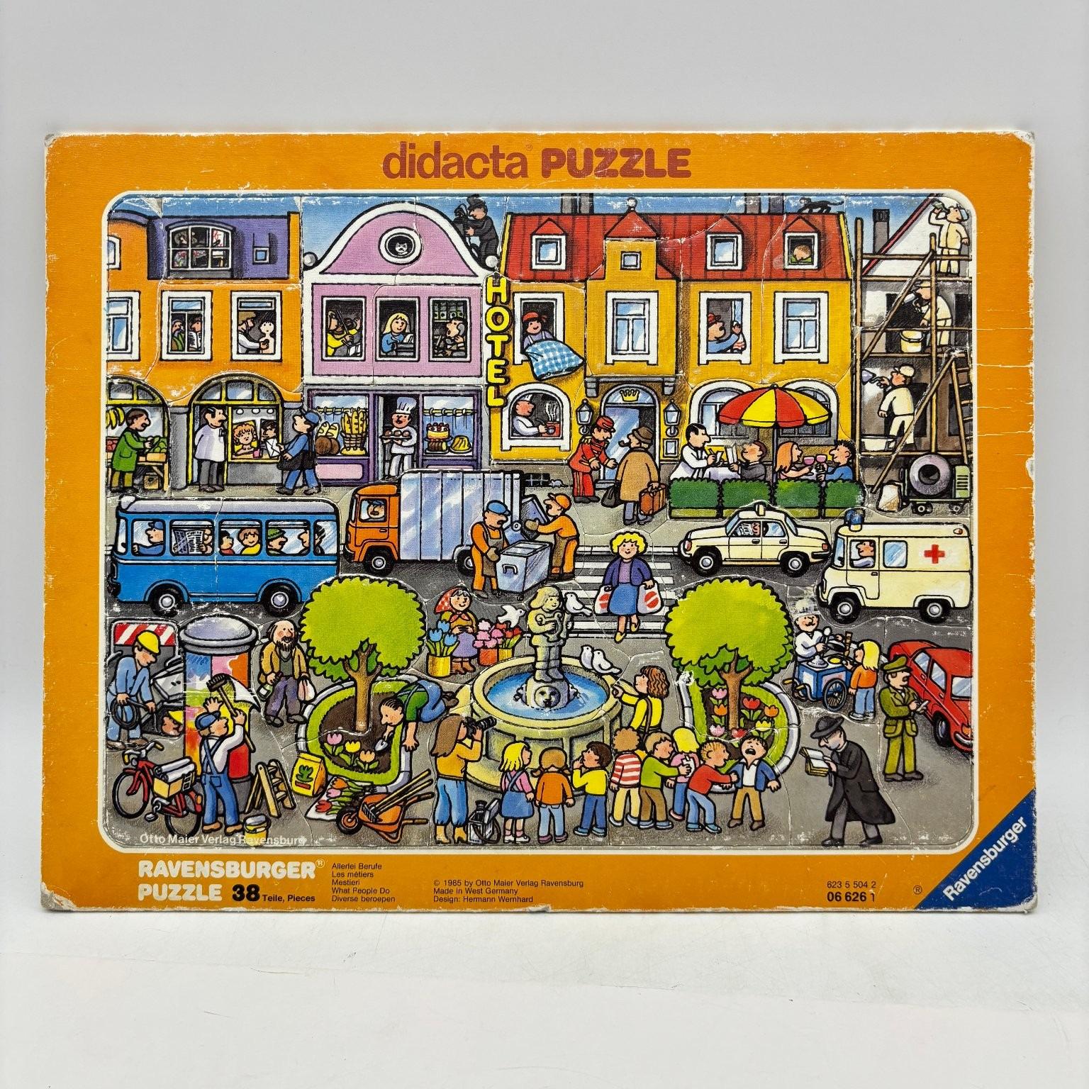Vintage Ravensburger Puzzle - Etsy