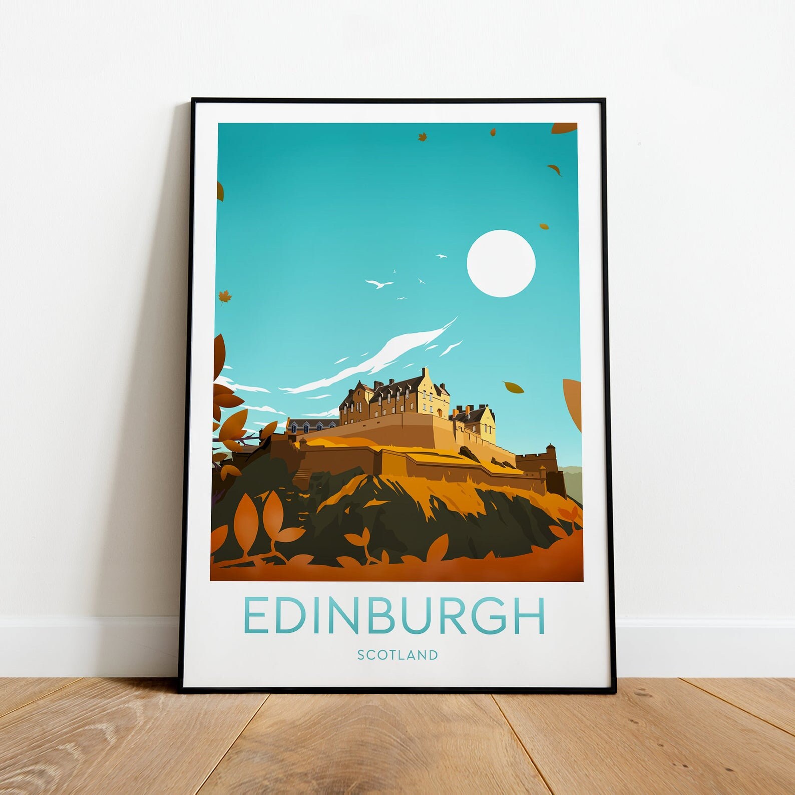 Edinburgh Wall Art Edinburgh Canvas Art Edinburgh Print Etsy