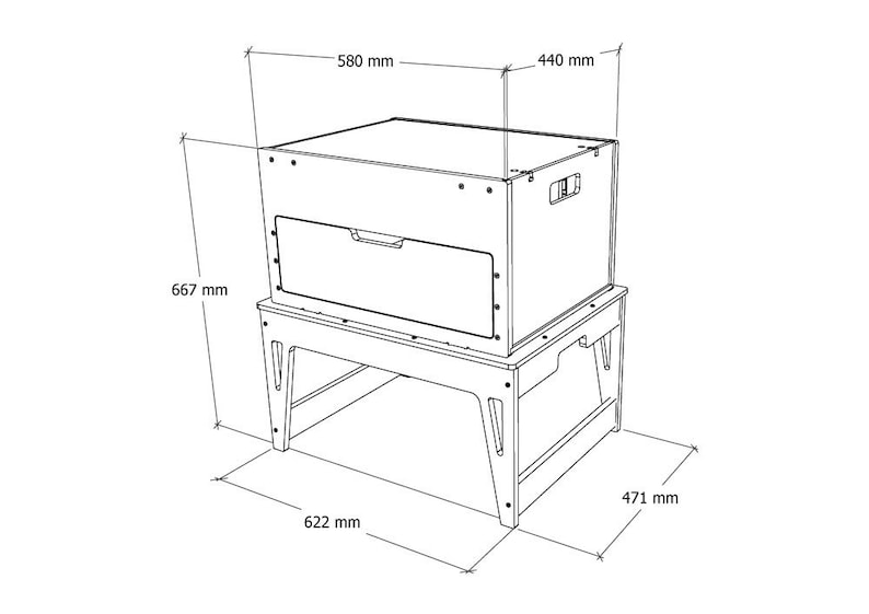 Mobile Camping Kitchen Campingkitchen Outdoor Kitchen Etsy
