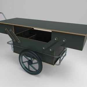 Wooden Eurobox 60x40cm, Euroboxen, Campingbox