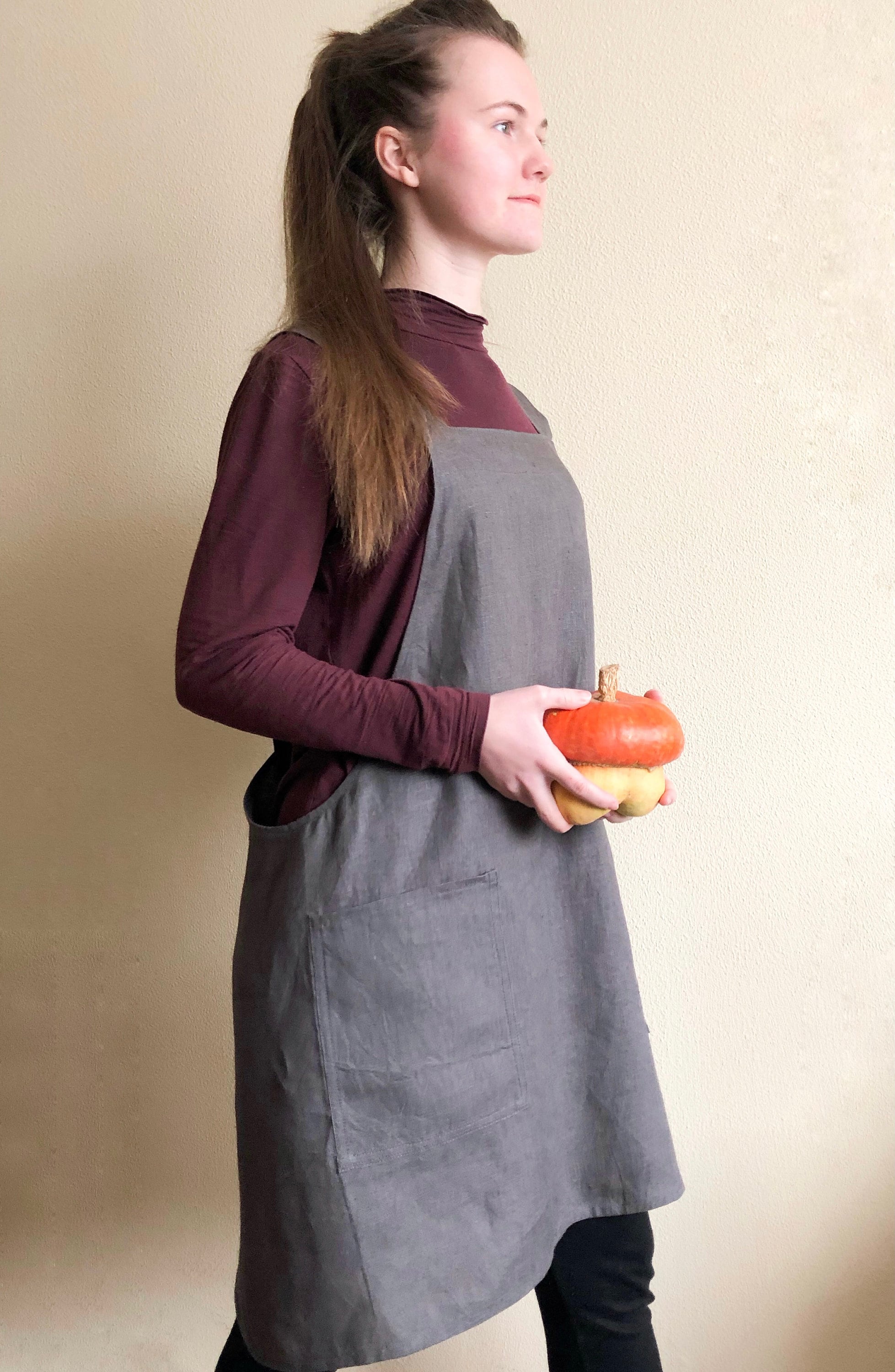 Japanese Apron Sewing Pattern PDF XXS5XL Plus Size Cross Etsy