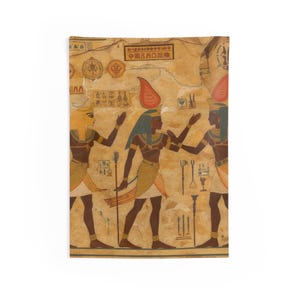 Egyptian-Inspired Indoor Wall Tapestry, Boho Decor, Home Aesthetic, Living Room Wall Art, Unique Gift for History Lovers