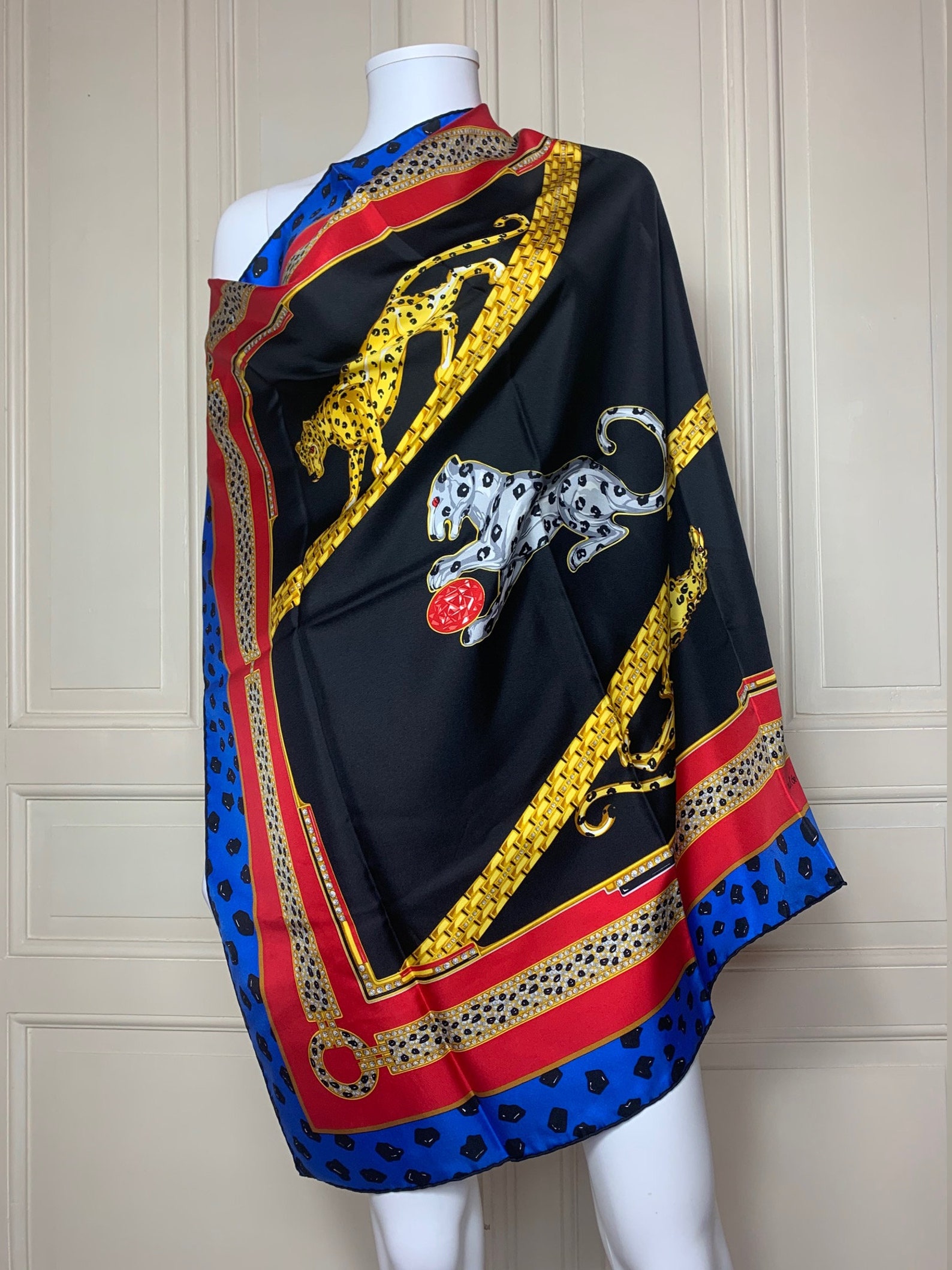 cartier scarf silk