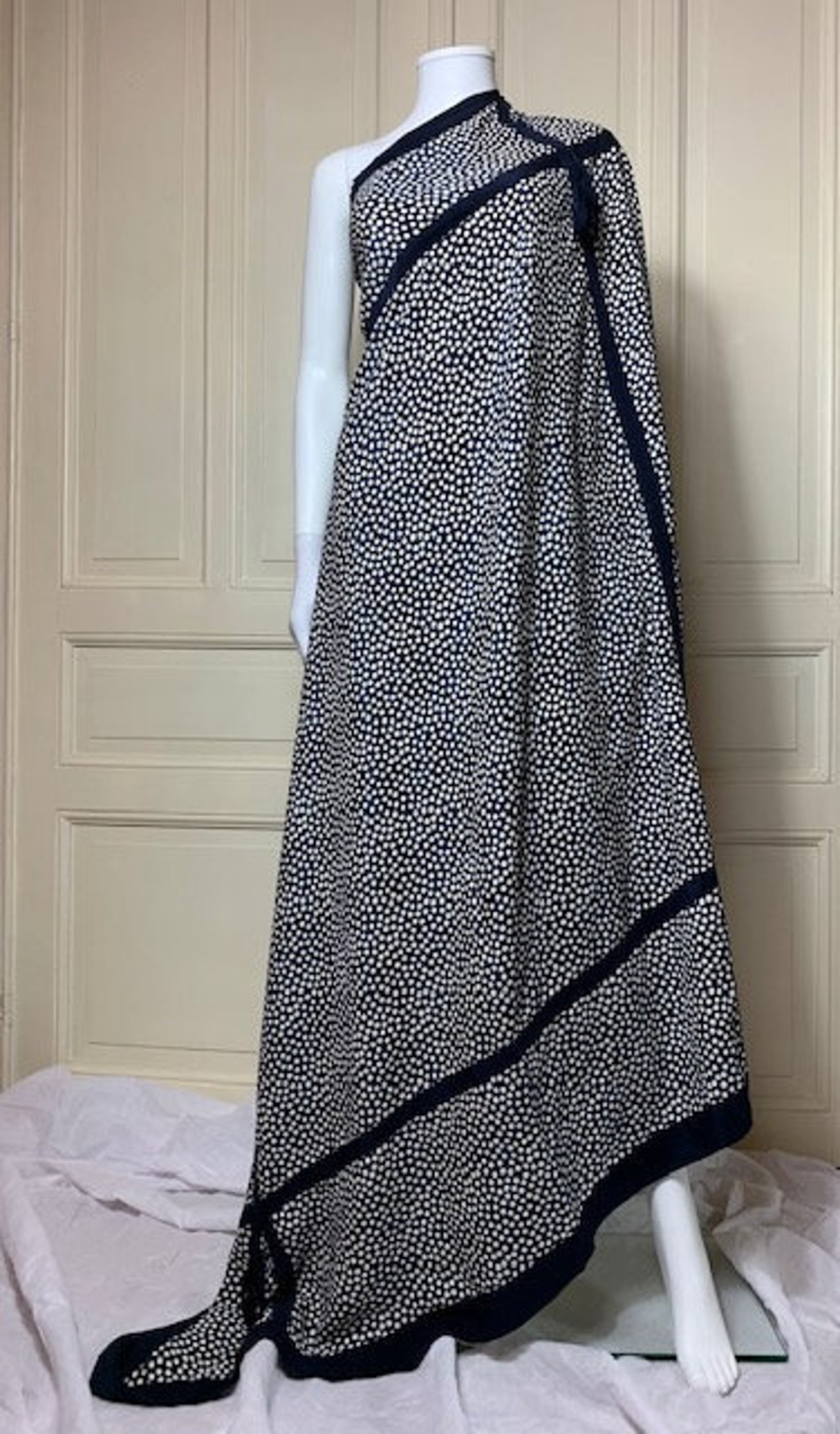 givenchy blue scarf