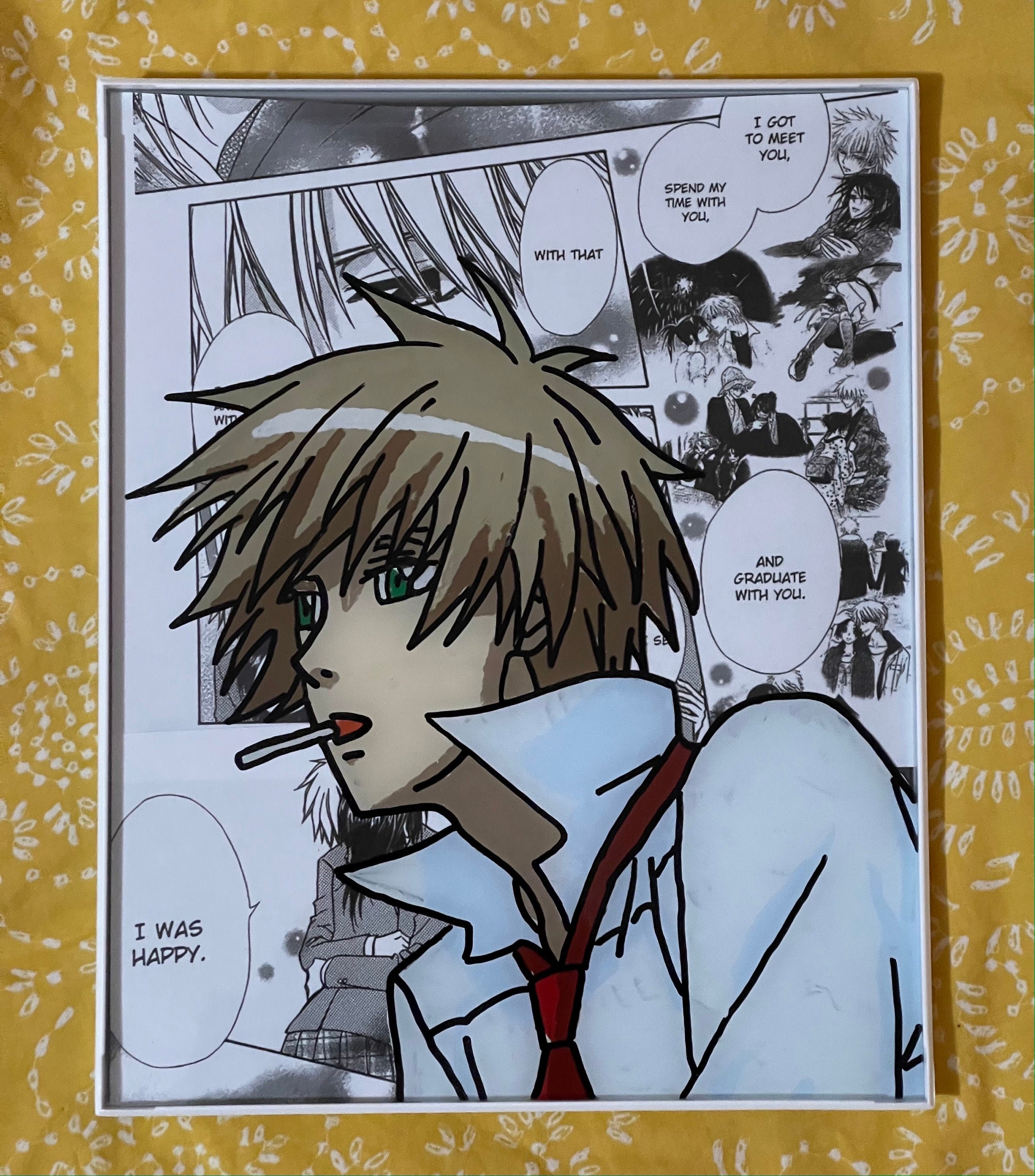 Takumi Usui Anime Glass Painting - Etsy Takumi Usui Anime Glass Painting - Etsy