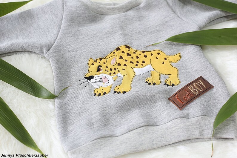 Saber-toothed Doodle Embroidery File