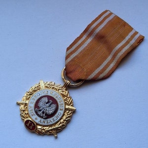 Medaglia delle Forze Armate al Servizio della Patria XX PRL