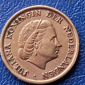 Moeda de 1 centavo 1950, Holanda