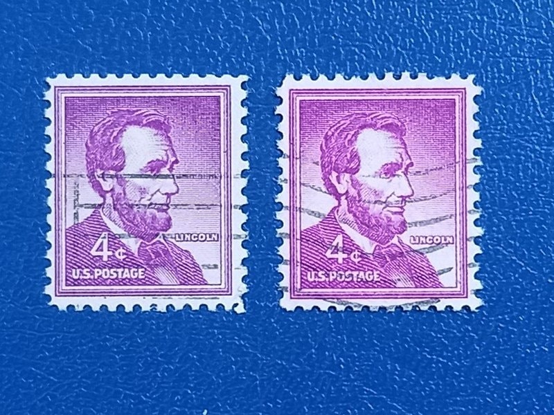 Lincoln 4 cent stamp - Etsy 日本