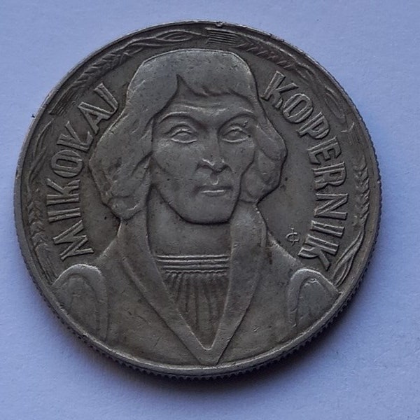 Coin 10 zloty 1968 Nicolaus Copernicus