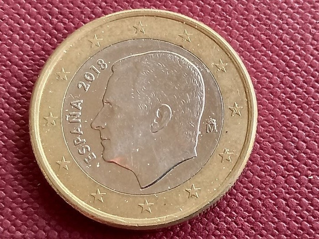 Pièce 1 euro Espagne Etsy France