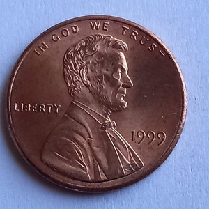 1999 Lincoln Cent Coin