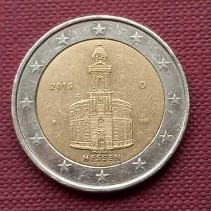 2 euro coin Hessen Germany