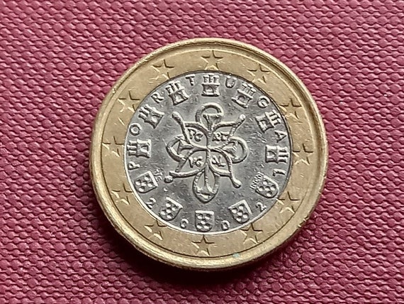 1 Euro Coin Portugal 2002 - Etsy