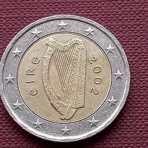 2002 euro coin Ireland