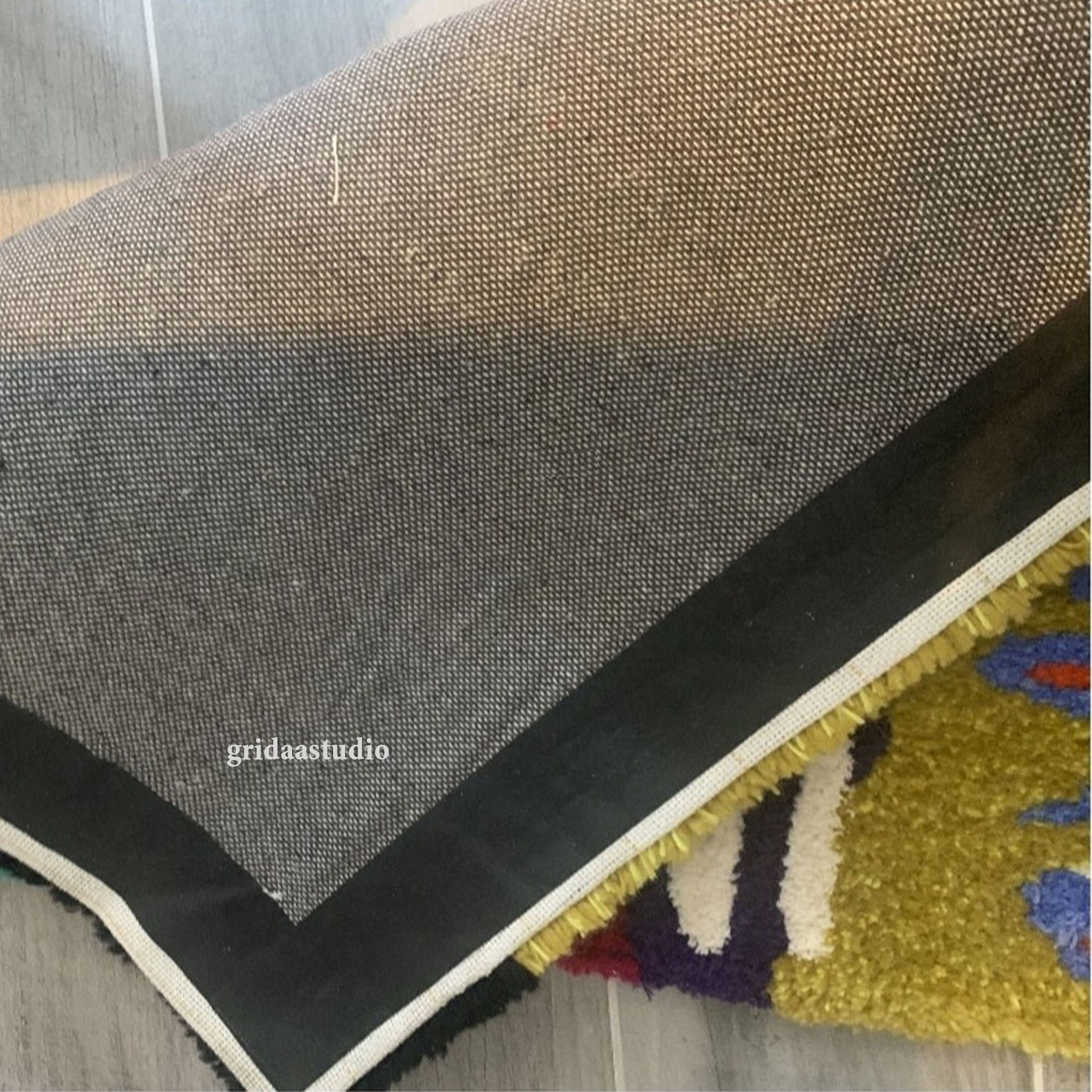 80" X 40" Non-Slip Tufting Cloth Thick Backing Fabric,Tear