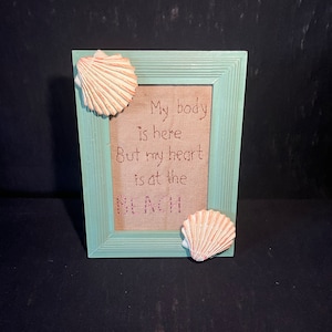 Shell/Wood Frame 5x3