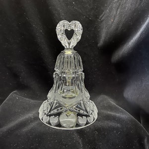 Heavy Lead Crystal Bell made in West Germany