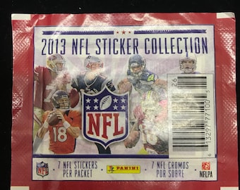 2013 NFL Sticker Collection Pack