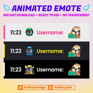 Sloth Taking Notes Taking Notes Cute Sloth Animated Emote - Sloth Bear Notes - for Twitch ...