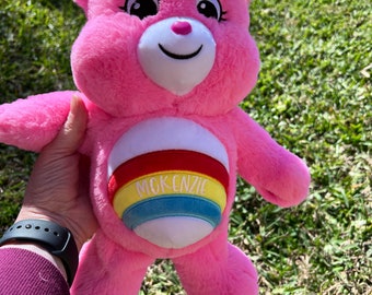 Personalized  care bear , retro toy , personalized care bear , care bear , grumpy bear , cheer bear