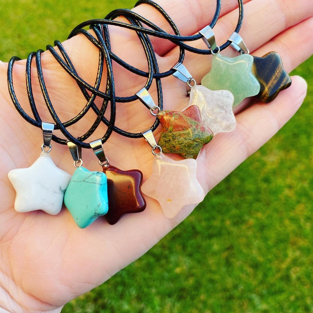 CRYSTAL CLEAR HEART FLAME CONSTELLATION NECKLACE main image 0