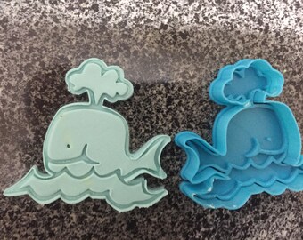 Embosseuse à l'emporte-pièce la baleine heureuse la plus mignonne