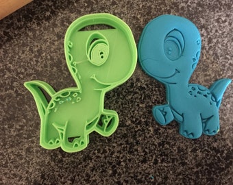 baby dinosaur cookie cutter/embosser