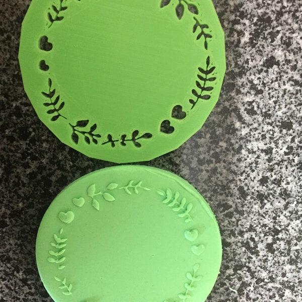 Reverse Cookie Embosser Etsy