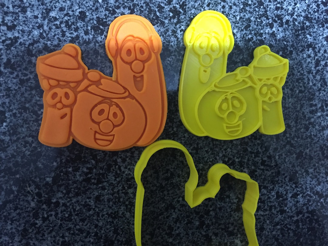 Veggie Tables Cookie Cutter Embosser Etsy