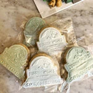 camp cretaceous cookie cutter embosser