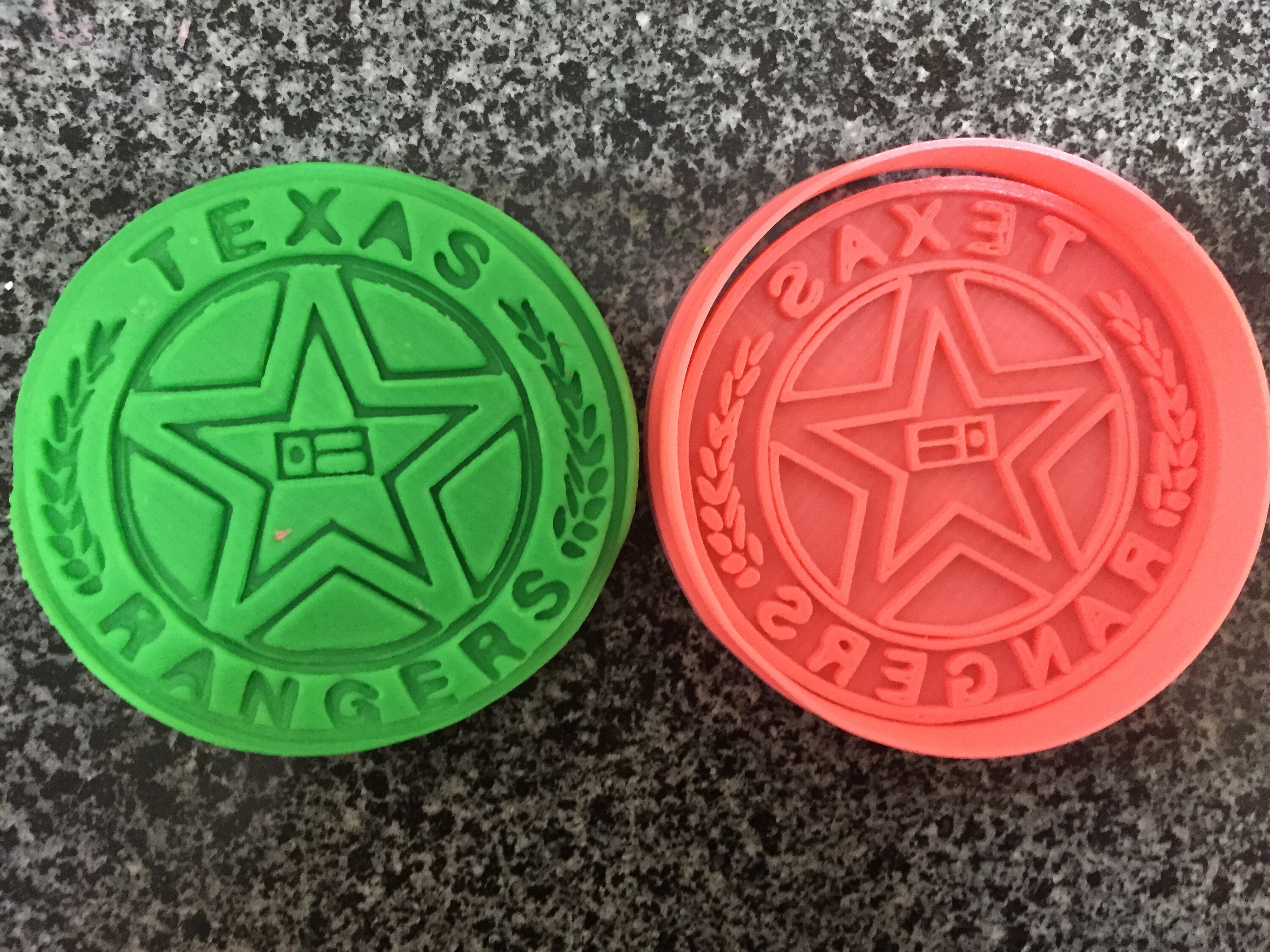 Distintivo Con Stella Texas Ranger Corpo Speciale Texas Badge In Metallo Denix Cm 4