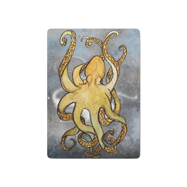 Octops Card Octopus Poker Playing Cards - Etsy