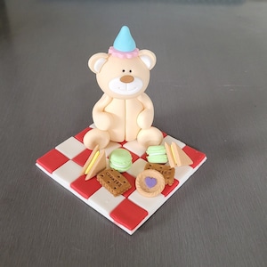 Teddy Bear Picnic cake Toppers