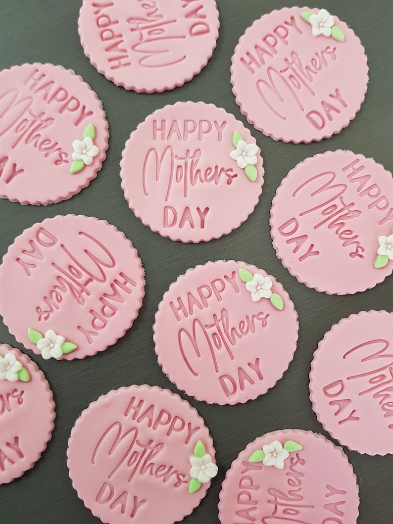 6 x Mother/'s Cupcake Toppers