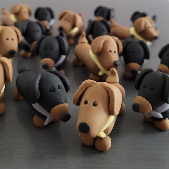1 X Dachshund Cake and Cupcake Toppers Dog Cake Decorations - Etsy ...