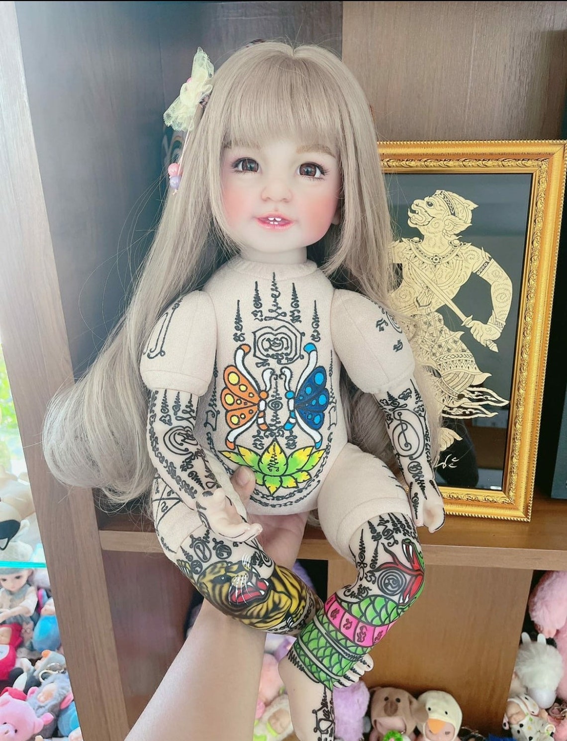 Beautiful 24 Girl Child Luk Thep / Luk Theap Straight Etsy