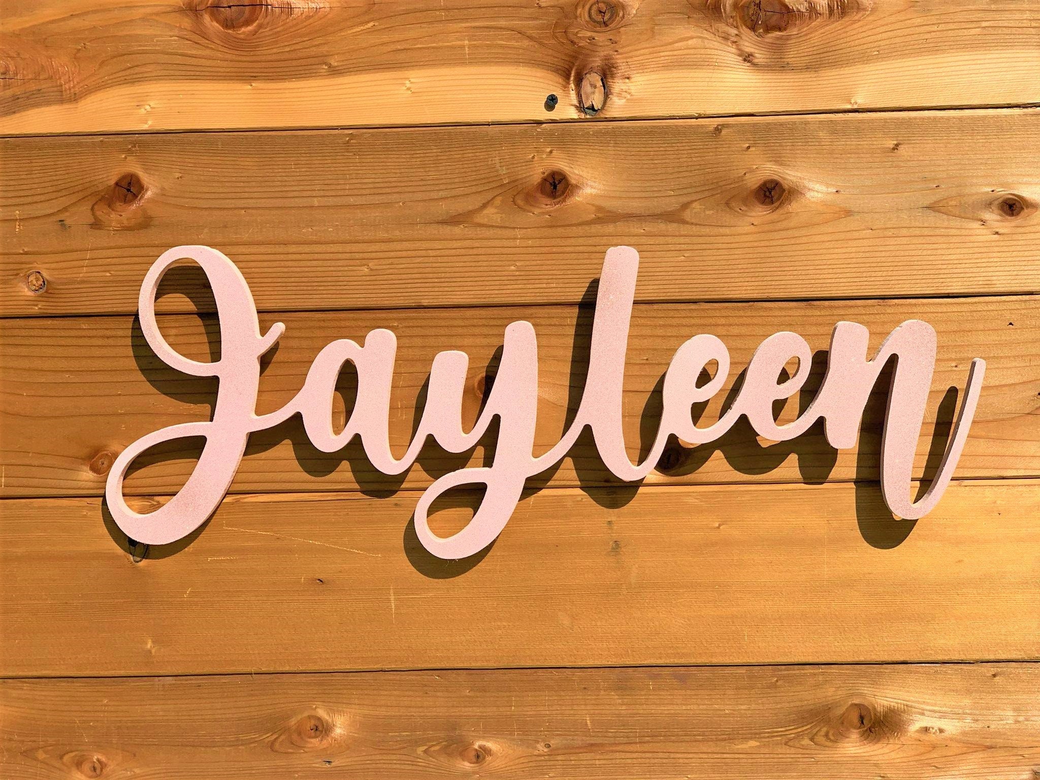 Custom Name Sign Nursery Name Sign Baby Name Sign Family Etsy